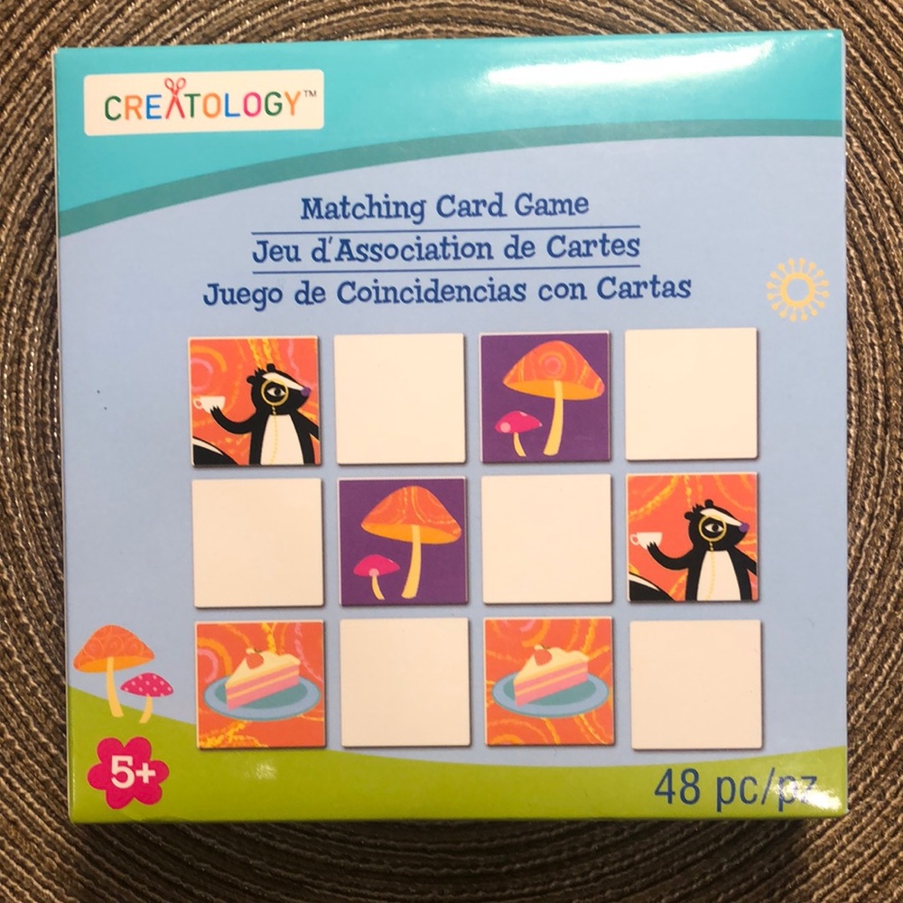 Creatology Matching Card Game